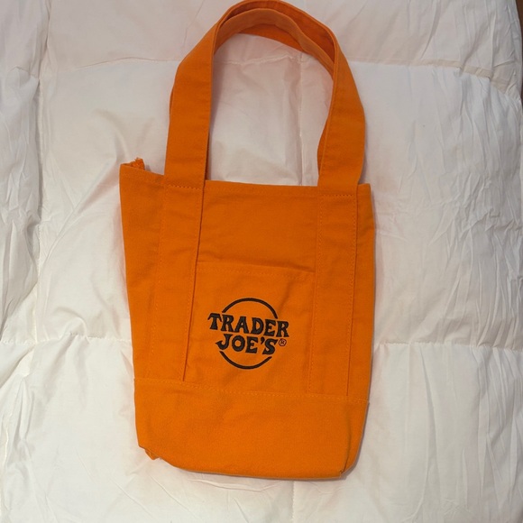 Trader Joe'S Handbags - Trader Joe's Orange Tote Bag